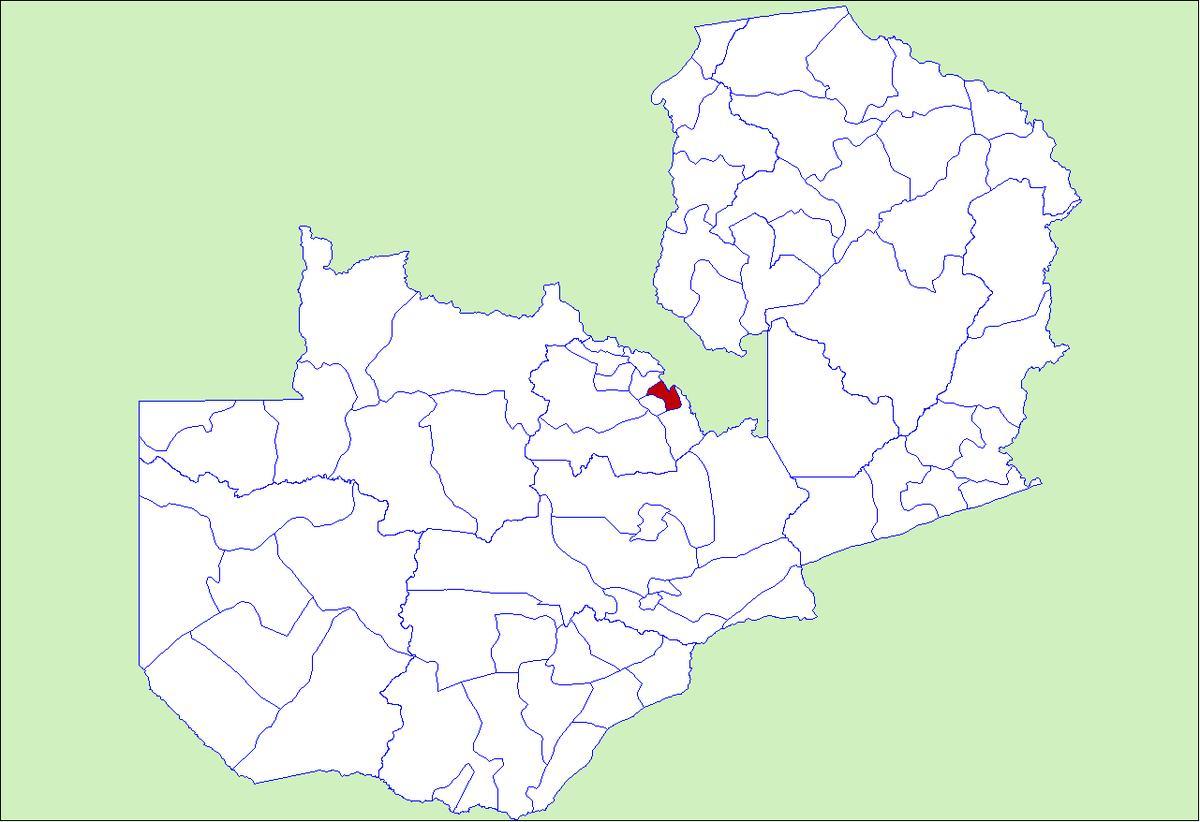 Χάρτης της ντόλα Ζάμπια